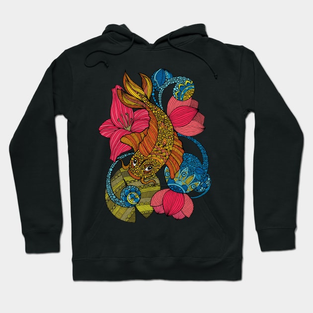 Koi Hoodie by Valentina Harper